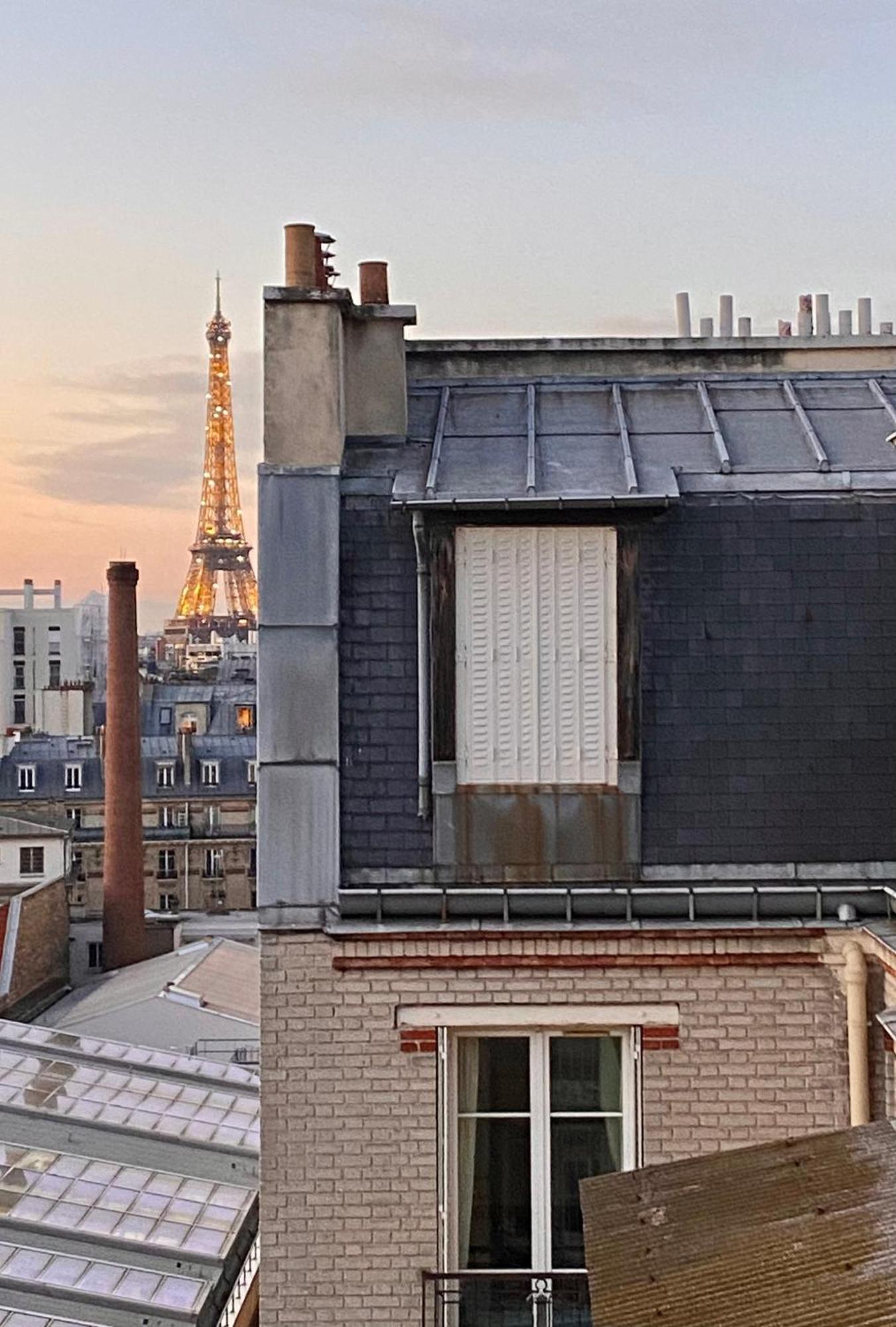 Studio Chic Paris Tour Eiffel Near Eiffel Tower 7Th Floor Exterior foto